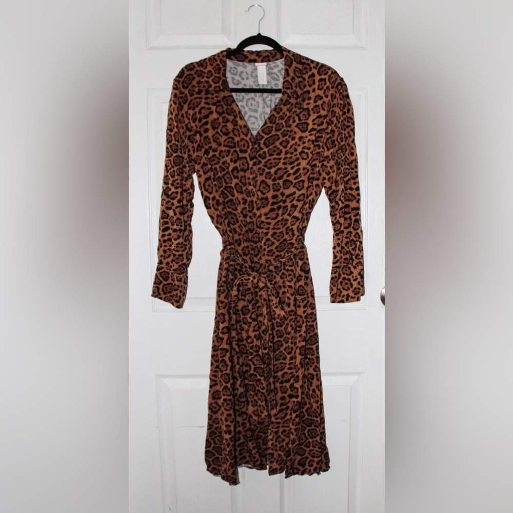 H&M MIDI long sleeve dress